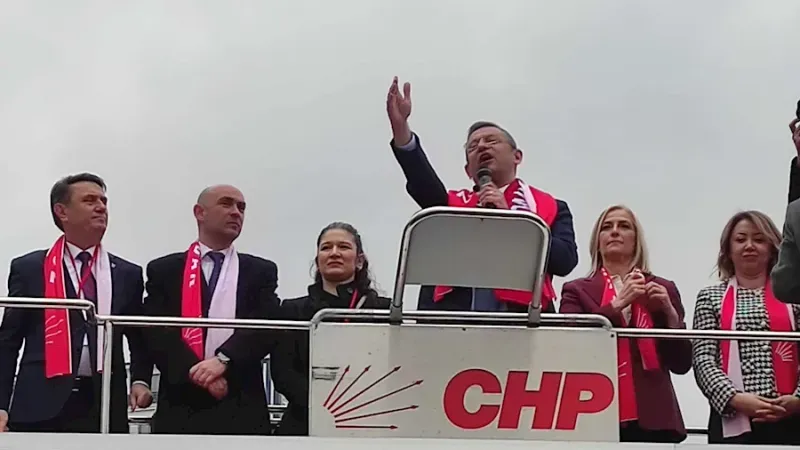 CHP Genel Başkanı Özgür Özel Zonguldaklılarla buluştu 