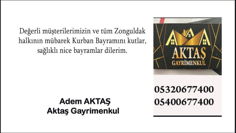 Aktaş Gayrimenkul Bayramınızı kutlar