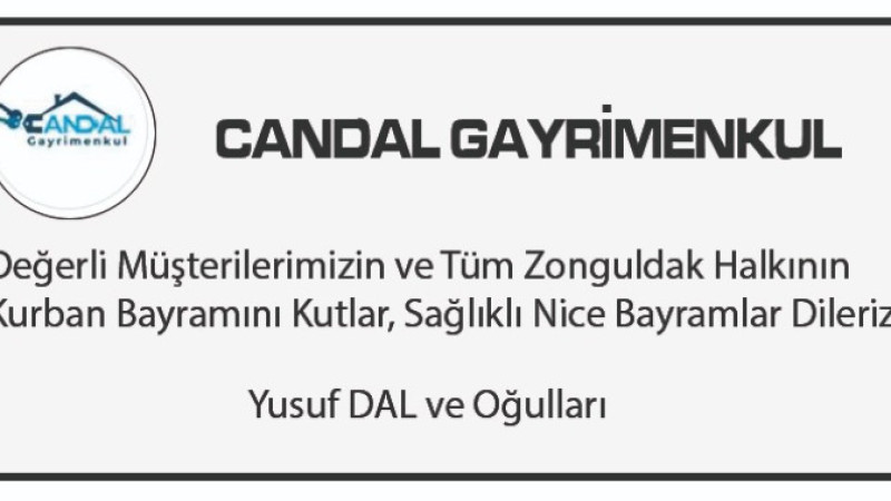 Candal Gayrimenkul Bayramınızı kutlar