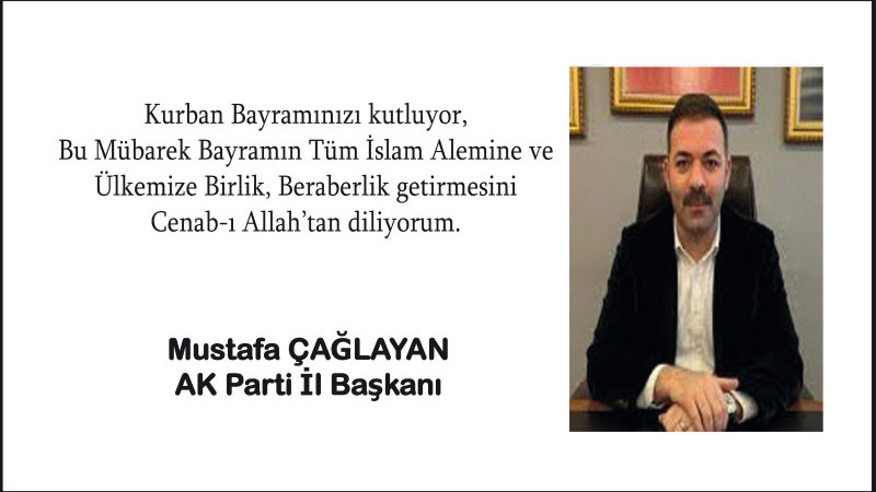 Çağlayan'ın Bayram Mesajı 