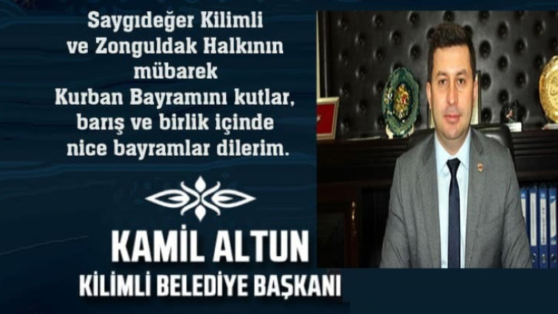 Başkan Altun'un Bayram Mesajı 