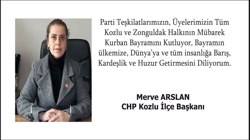 Başkan Arslan'ın Bayram Mesajı 