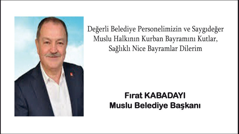 Kabadayı'nın Bayram Mesajı 