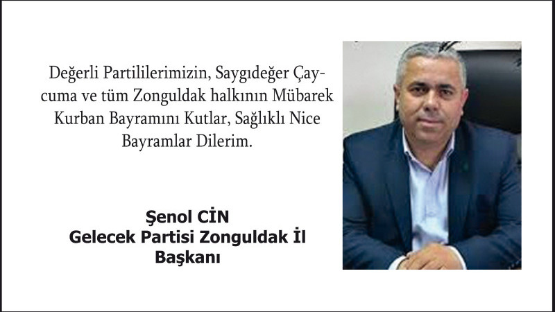 Başkan Cin'in Bayram Mesajı 