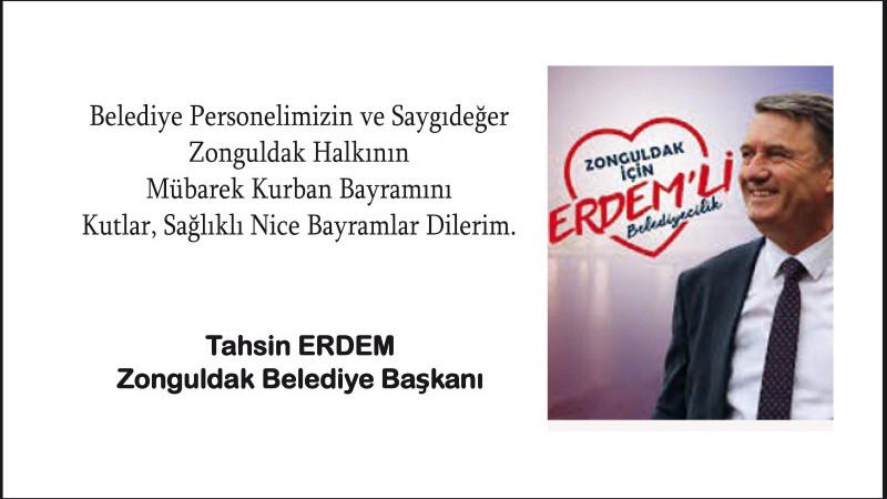 Başkan Tahsin Erdem'in Bayram Mesajı 