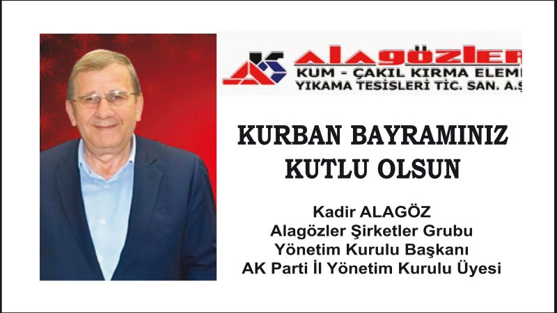 Kadir Alagöz'ün Bayram Mesajı