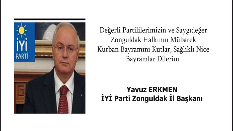 Erkmen, Kurban Bayramını kutladı