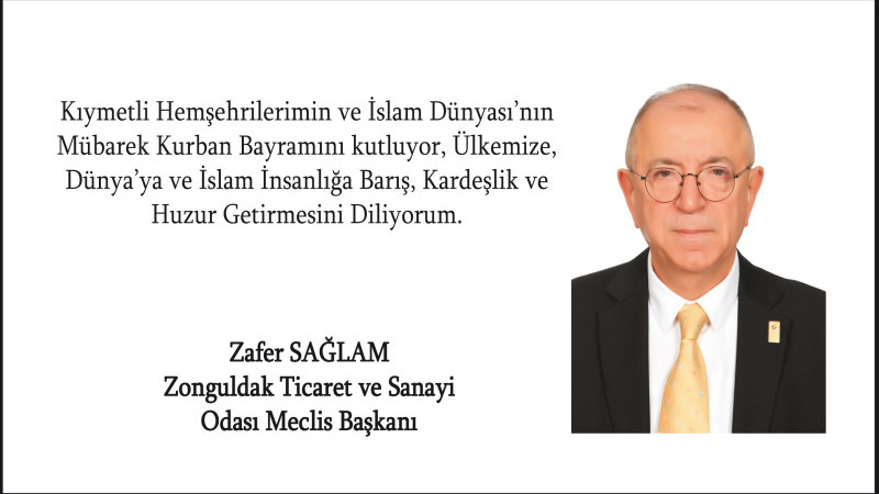 Zafer Sağlam Bayramı kutladı  