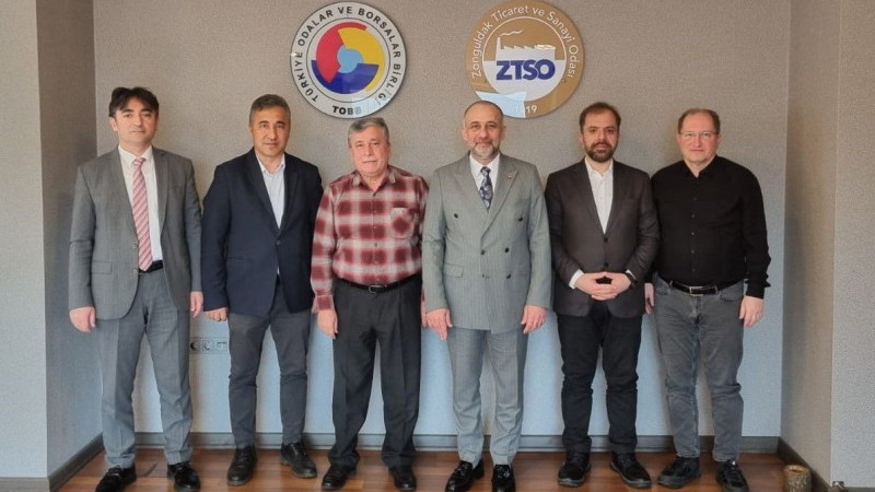 ALMANYA ESSEN ŞEHRİ TEMSİLCİLERİ ZONGULDAK TSO BAŞKANI METİN DEMİR’İ ZİYARET ETTİ.