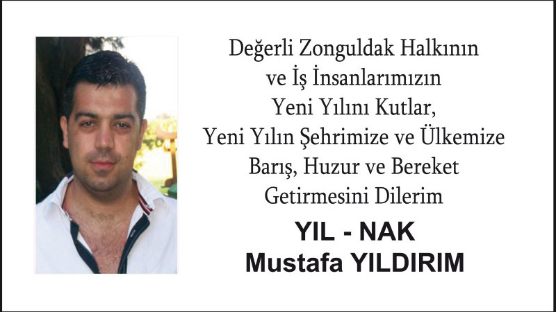 Mustafa Yıldırım Yeni Yılı kutladı