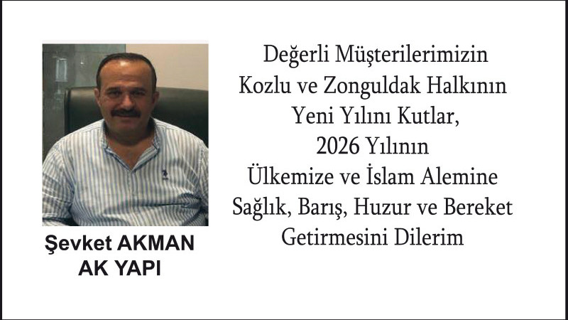 Akman, Yeni yılı kutladı