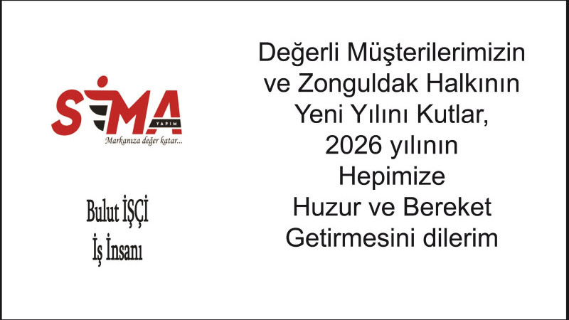 Sima Yapım, Yeni Yılı kutladı