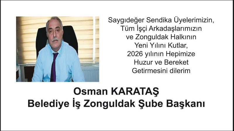 Başkan Karataş, Yeni Yılı kutladı