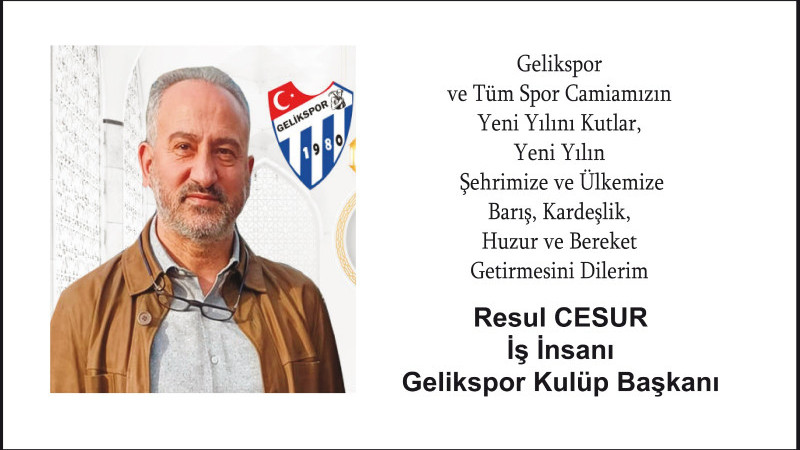 İş İnsanı Resul Cesur, Yeni Yılı kutladı
