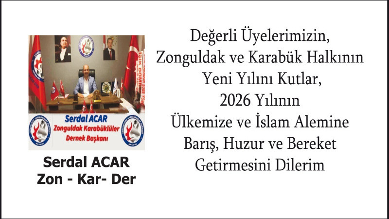 Başkan Acar, Yeni Yılı kutladı