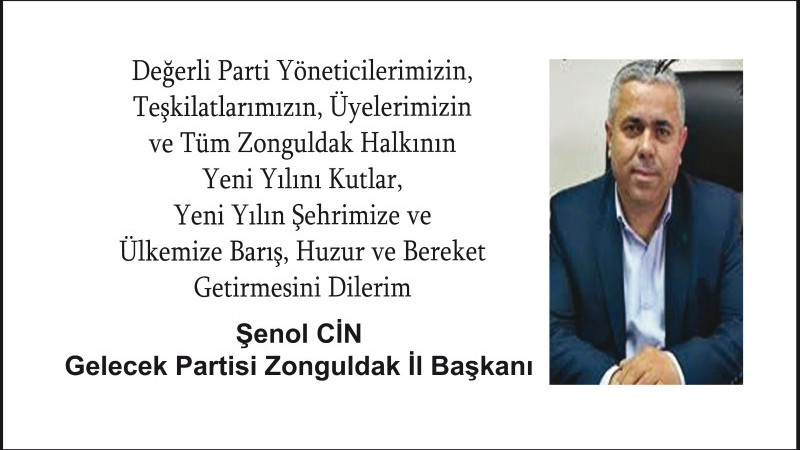 Başkan Cin, Yeni Yılı kutladı