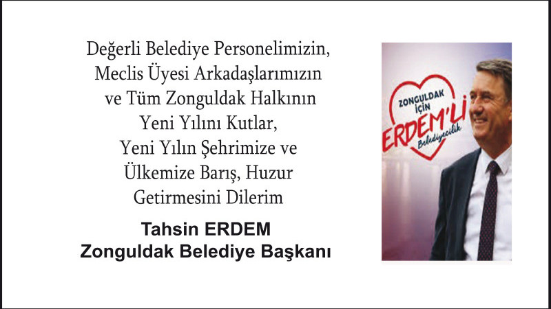 Başkan Erdem, Yeni Yılı kutladı