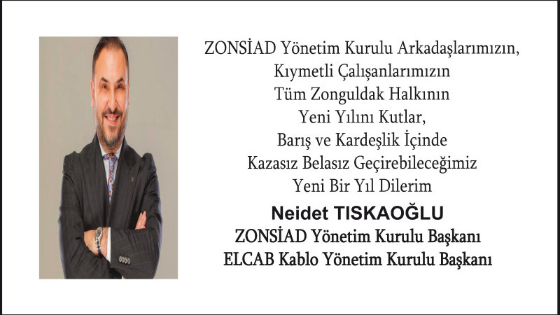 İş İnsanı Tıskaoğlu'ndan Yeni Yıl Mesajı