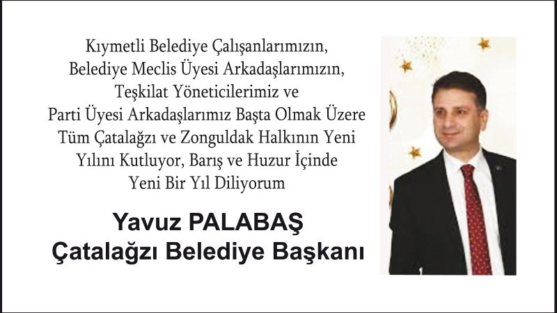 Başkan Palabaş, Yeni Yılı kutladı
