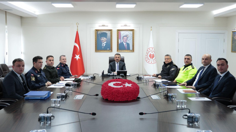 Genel güvenlik ve asayiş toplantısı yapıldı