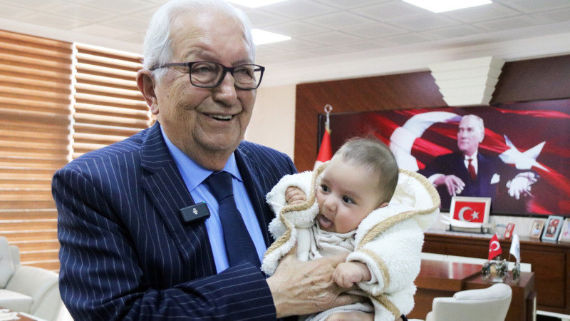 BAŞKAN POSBIYIK, BOLULU 4 AYLIK RÜZGAR BEBEĞE DESTEK ÇAĞRISINDA BULUNDU