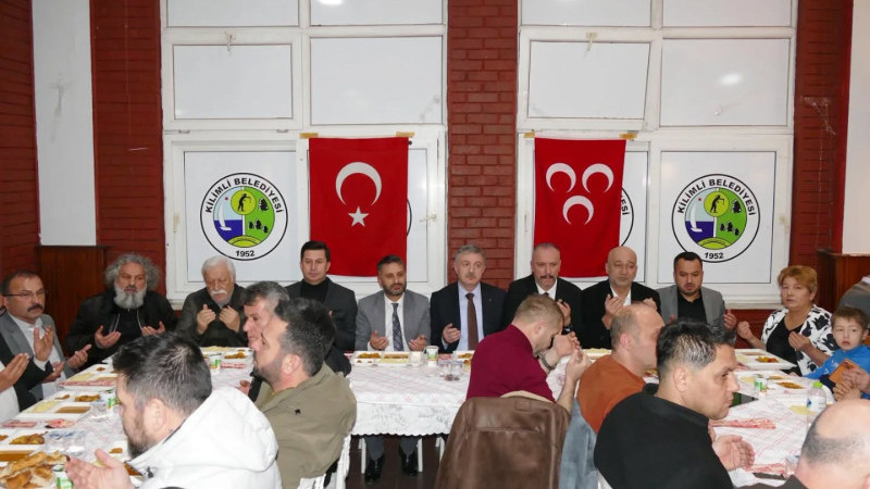 MHP Kilimli İlçe Başkanlığı iftar programı düzenledi.