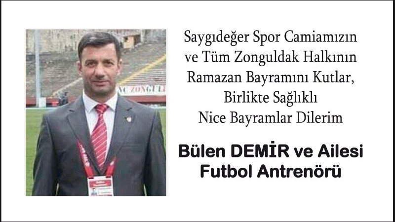 Demir, Bayramı kutladı