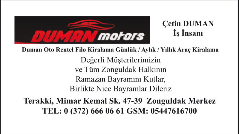 Duman'ın Bayram Mesajı