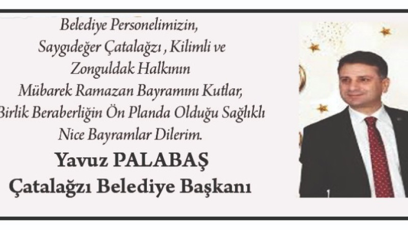 Başkan Palabaş'ın Bayram Mesajı