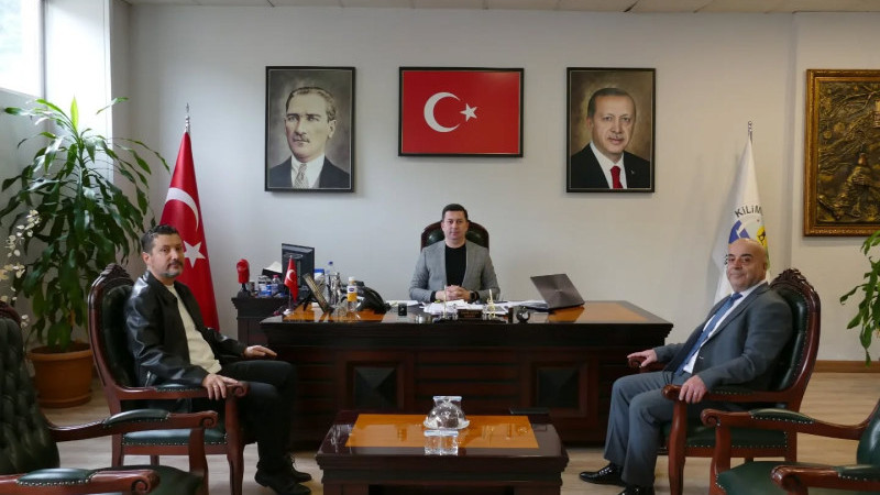 Yeni Müdürden Başkan Altun’a ziyaret 