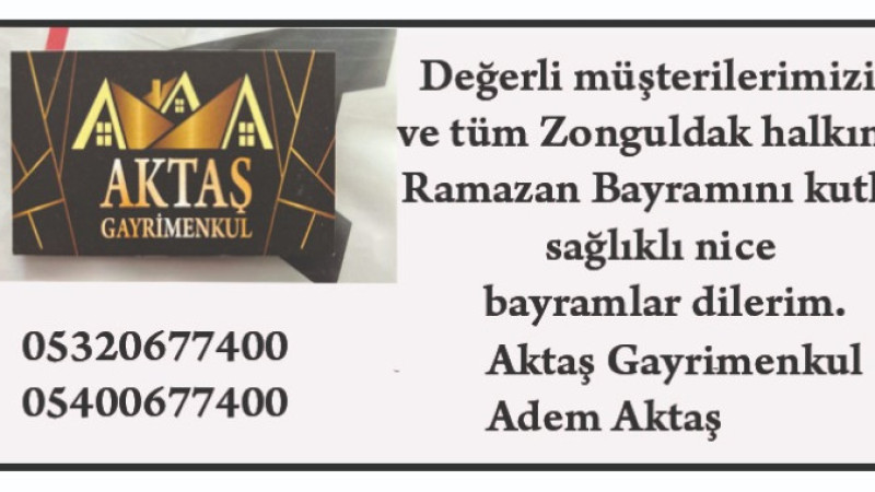 Aktaş, Bayramı kutladı
