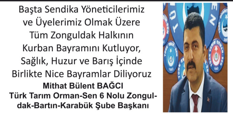 Bağcı, bayrqmı kutladı