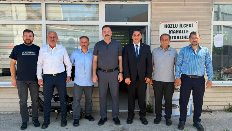 Çağlayan ve Karaveli'den muhtarlara ziyaret