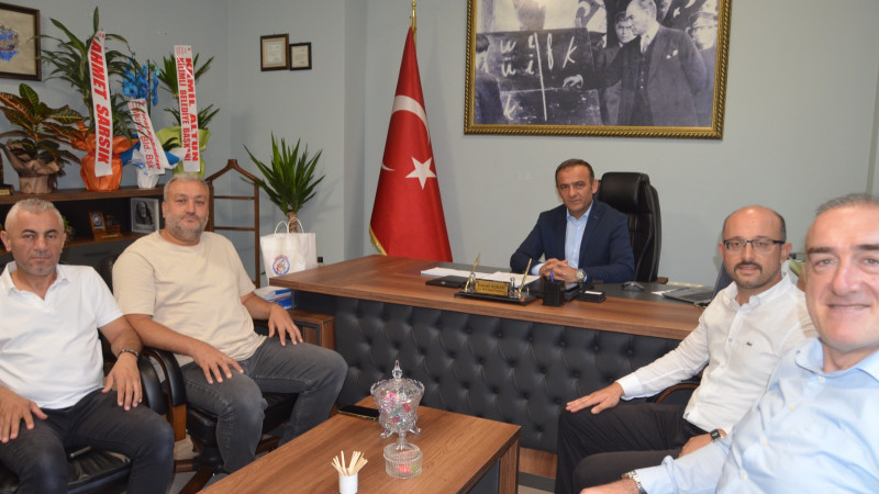 ACAR'DAN KİLİMLİ İLÇE MİLLİ EĞİTİM MÜDÜRÜ AŞKAR'A HAYIRLI OLSUN ZİYARETİ 