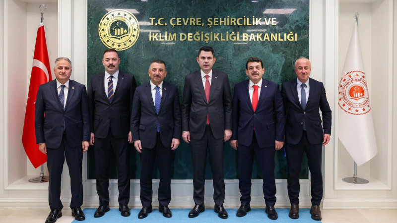 Zonguldak heyetinden, Bakan Kurum’a ziyaret