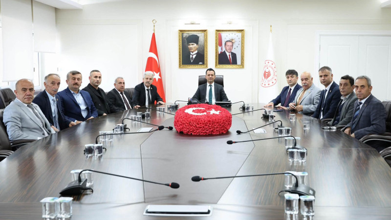 Muhtarlar Vali Yardımcısına misafir oldu 